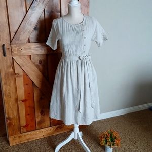 Roolee modest dress with lining